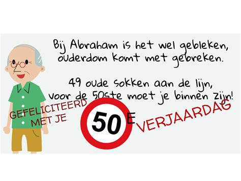 tekst spandoek 50 jaar abraham|Leuke Abraham spreuken, Grappige teksten 50 jaar abraham。